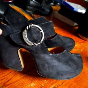 John Fluevog Guides Vintage.Limited Edition or 1 of a kind due to being suede.